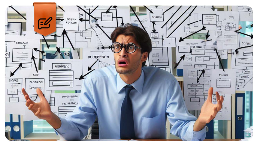 معایب فلوچارت؛ چرا مدیران حرفه‌ای از فلوچارت استفاده نمی‌کنند؟