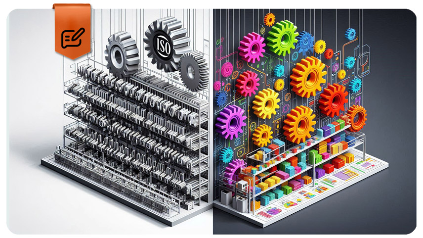 تفاوت سیستم سازی و ایزو: چرا سیستم سازی ارزش بیشتری دارد؟